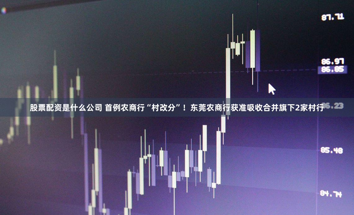 股票配资是什么公司 首例农商行“村改分”!东莞农商行获准吸收合并旗下2家村行